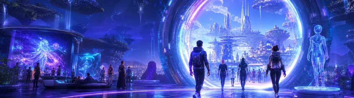 3D元宇宙虚拟互动游戏开发场景